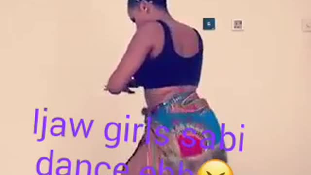 African Girl Dancing