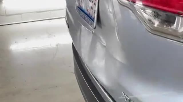 Car trunk depression repair trunk
