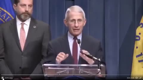 DR. FAUCI - ASYMPTOMATIC PEOPLE NEVER DRIVE VIRUS TRANSMISSION