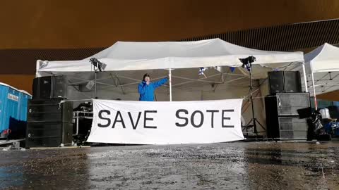 Save Sote, Convoy ja Refoformi Studio, Helsingin Kansalaistorilla 26.02.2022