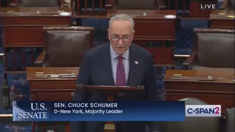 Senator Chuck Schumer lost it at the Senate Floor. THEY ARE PANICKING BIG TIME !