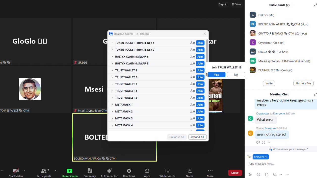 Smart Steps User Not Registered