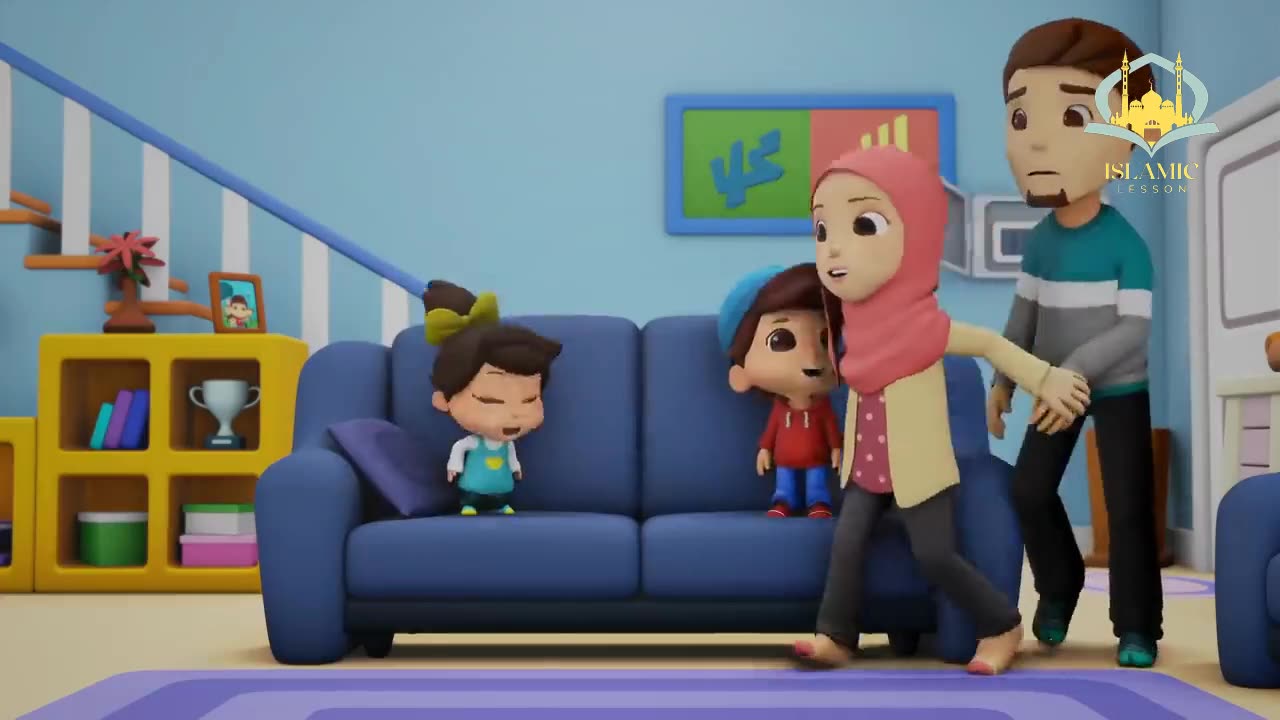 (New Season) Have Patience Daddy | Islamic Series For Kids | Omar & Hana | Islamic Lesson