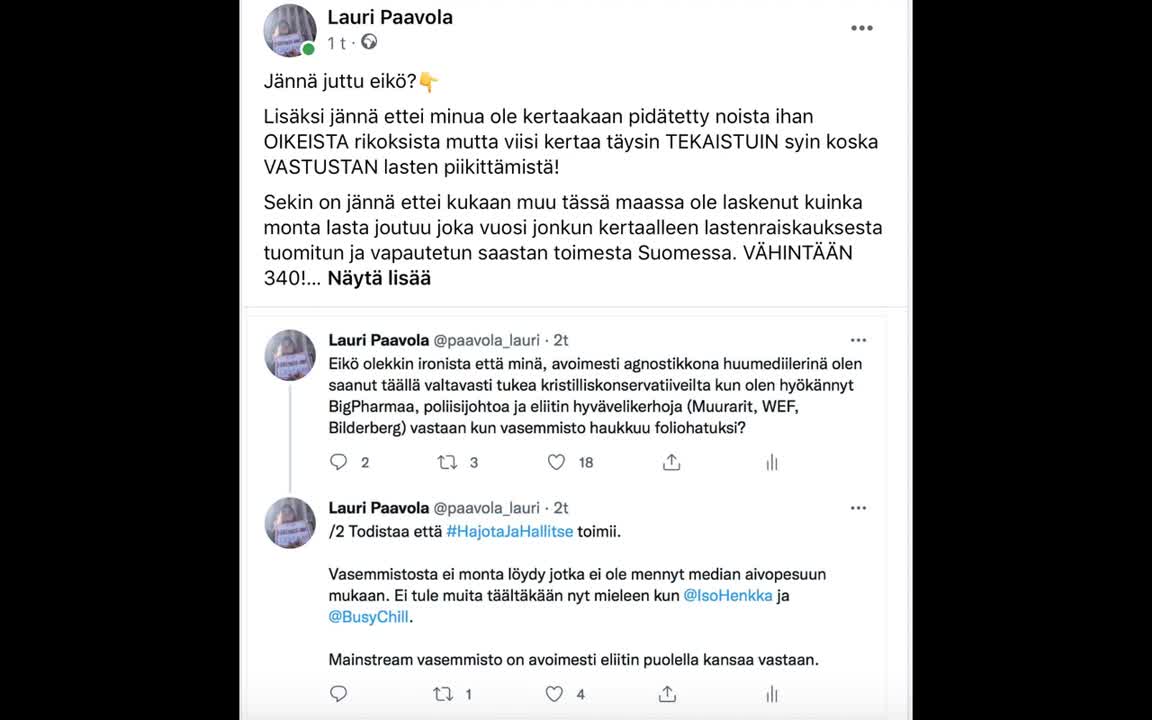Terveysministeri Aki Linden kommentoi kasvavaa ylikuolleisuutta!