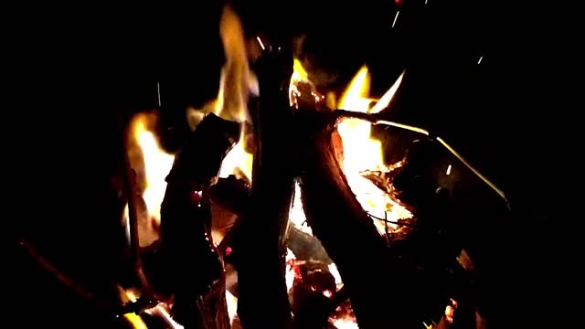 The magical power of fire sounds