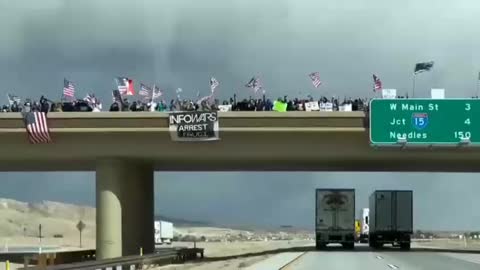 The freedom truckers are coming and America loves it