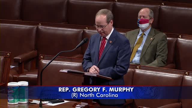 Rep. Gregory F. Murphy HR 3884 CONGRESS Debate! House Approves Decriminalizing Marijuana