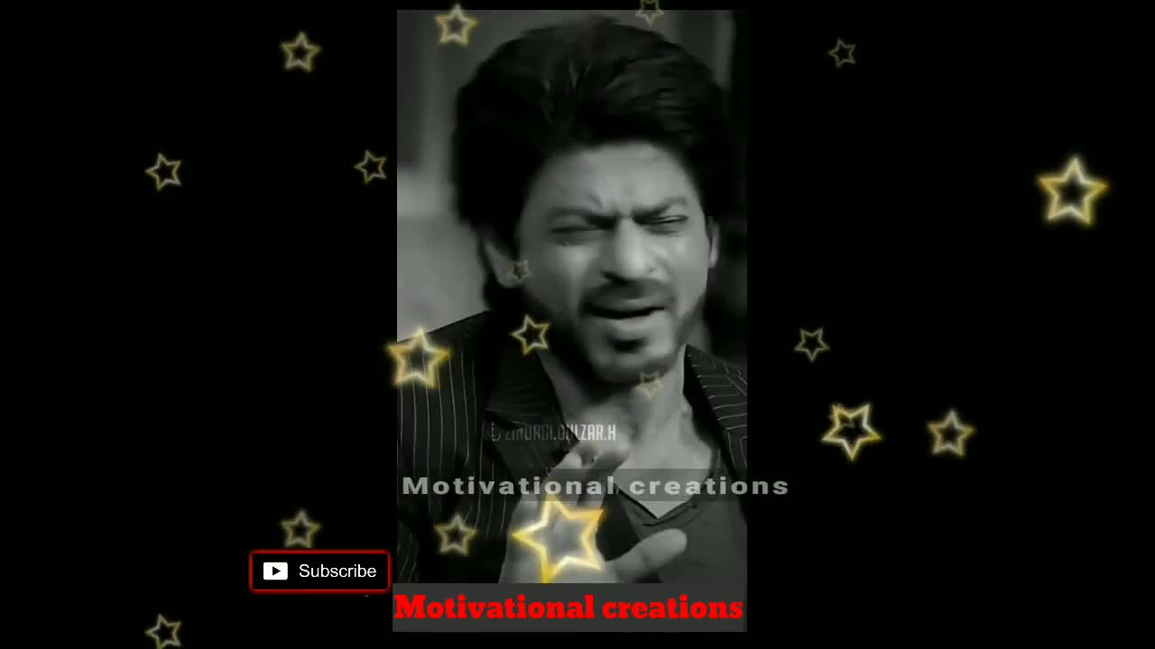 Motivation sharukh khan