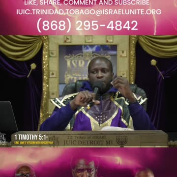 [1TIMOTHY 5:1] The Bible Instructs Us On How To Treat Your Elders In The Faith. As A Father.