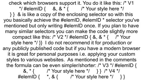 how to select given element AND all its children simultaneously