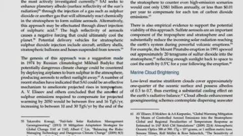 Weather Modification