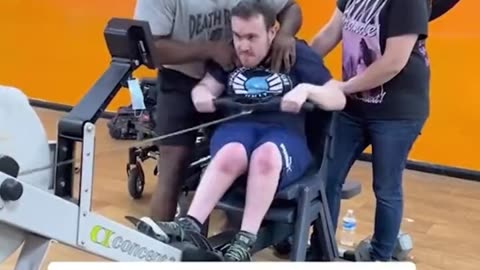 He opened up his own gym exclusively for people with dementia and disabilities.