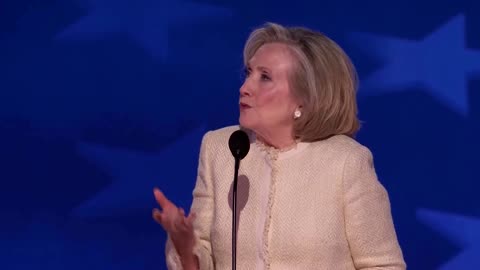 'This is our time' says Hillary Clinton passing torch to Harris