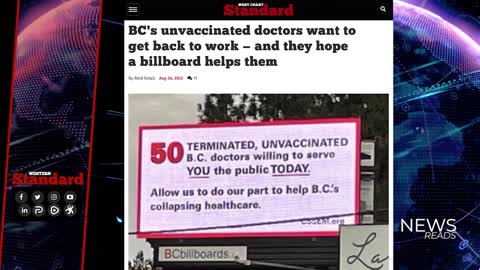 “Allow us to do our part to help BC’s collapsing healthcare,”