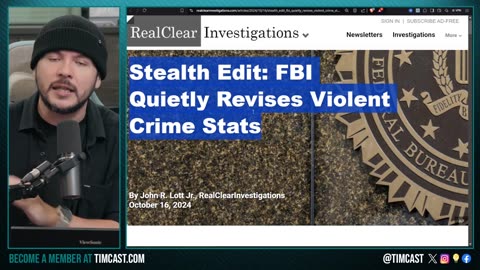 Trump Proven RIGHT, FBI Stealth Edits Crime Report PROVING Crime IS UP, Democrats LIED