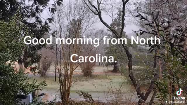 Good morning North Carolina