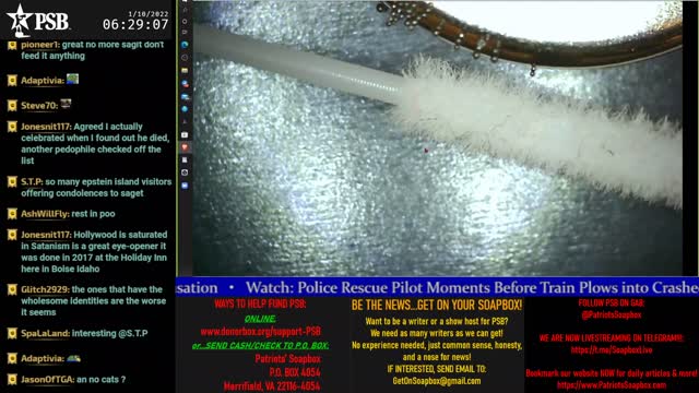 (PSB) Patriot Soap Box (My Episode #115): MON 10th JAN: Replay