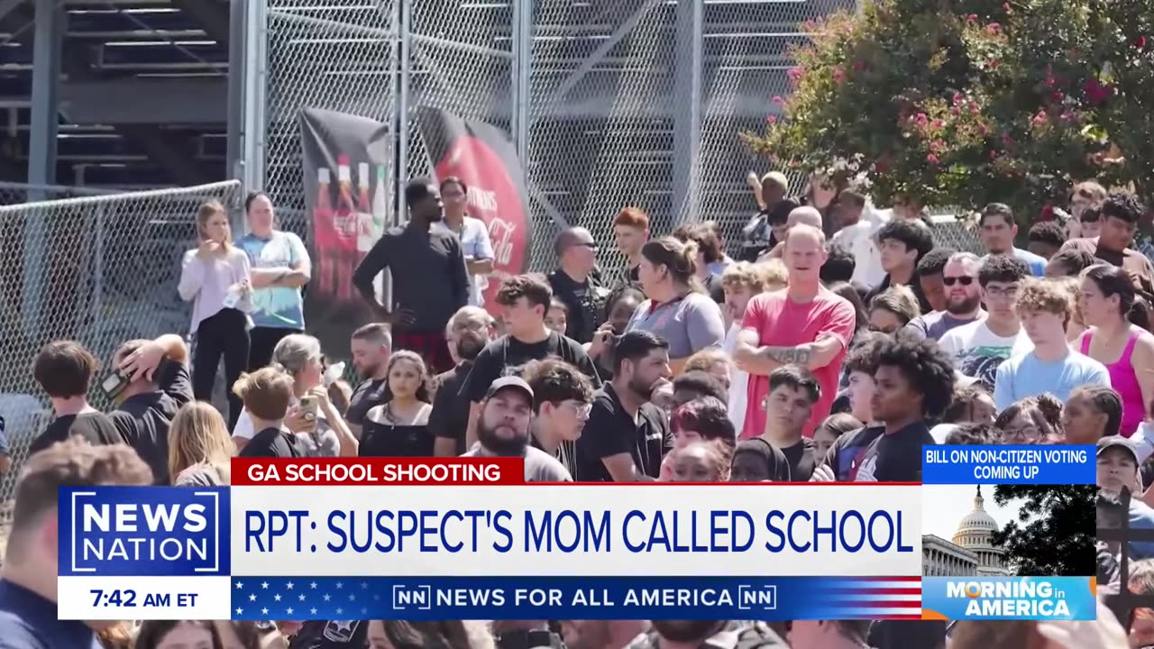 Mom of Georgia shooting suspect called to warn school, family says | Morning in America