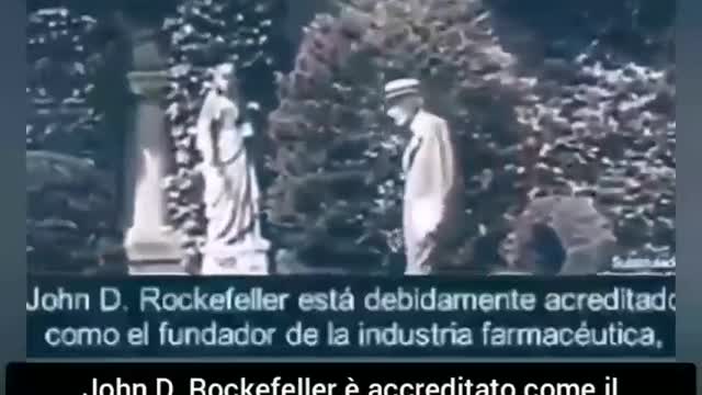 John D. Rockefeller Medicine prodotte dal petrolio