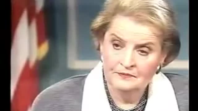 ALBRIGHT disinteressata dei bambini che sono morti a Hiroshima.