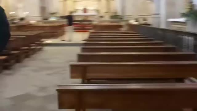 Portugal - No interior da Igreja Bom Jesus do Monte