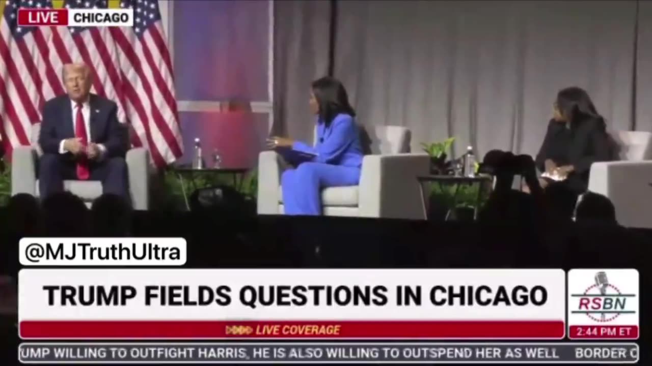 I’m just giving you the facts! - Trump about Kamala