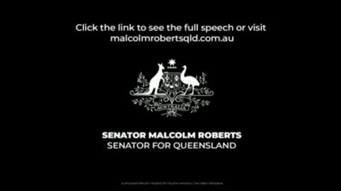 Australian Senator Malcolm Roberts Dropping Truth Bombs! 🔥