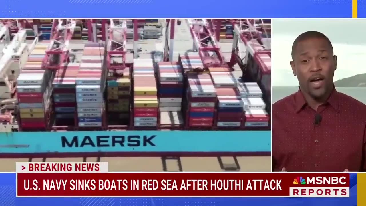 U.S Navy sinks Houthi boats in the red sea