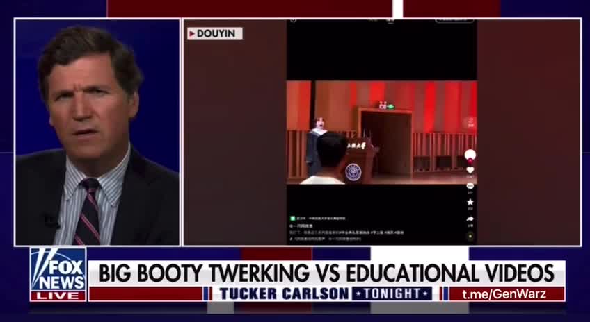 Tucker Carlson examines TikTok.. and its a 'cultural weapon.'