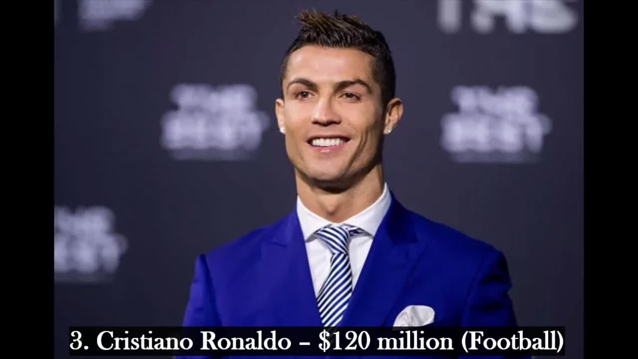 Top ten richest athletes