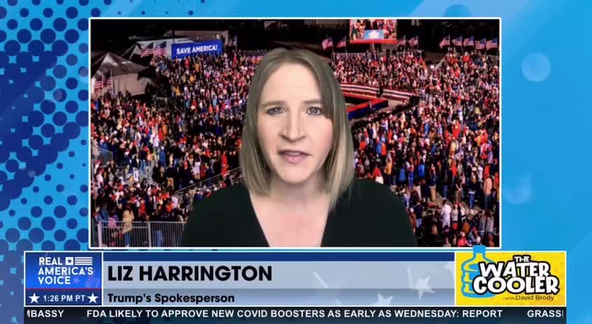 Trump’s official spokesperson Liz Harrington warns the deep state of an incoming boomerang.