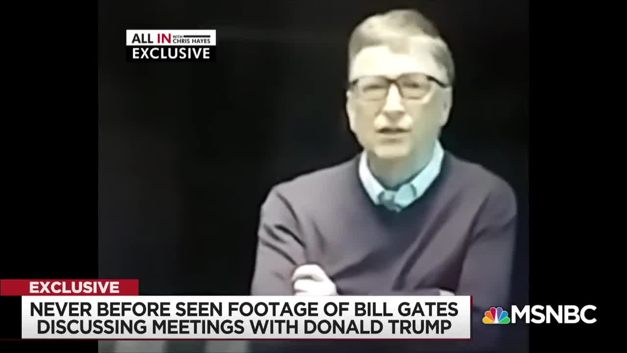 Bill Gates told POTUS twice in 2016/2017 not to investigate the ill effects of vaccines.