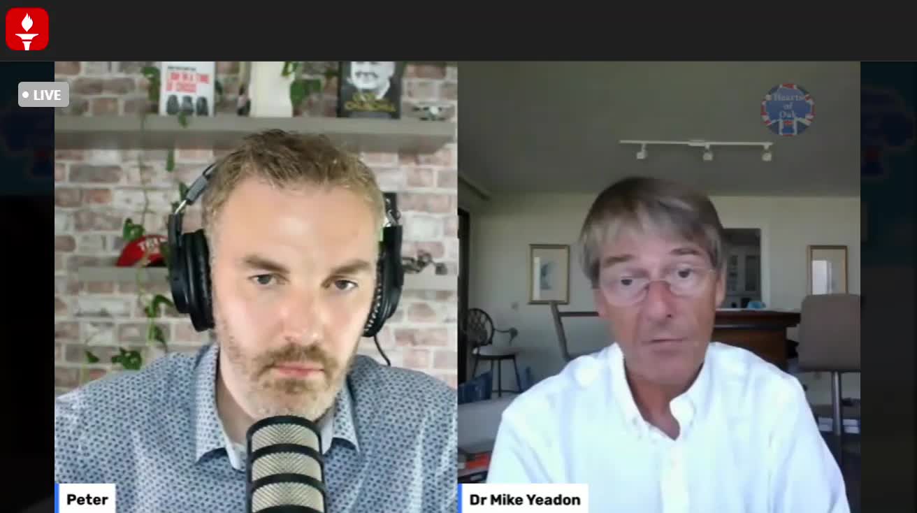 Dr Mike Yeadon - Fraud, Fear and How Herd Mentality Has Brought Us to the Edge PART 1/2