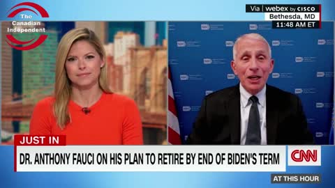 Watch: Watch: Dr. Anthony Fauci announces when he expects to step down.