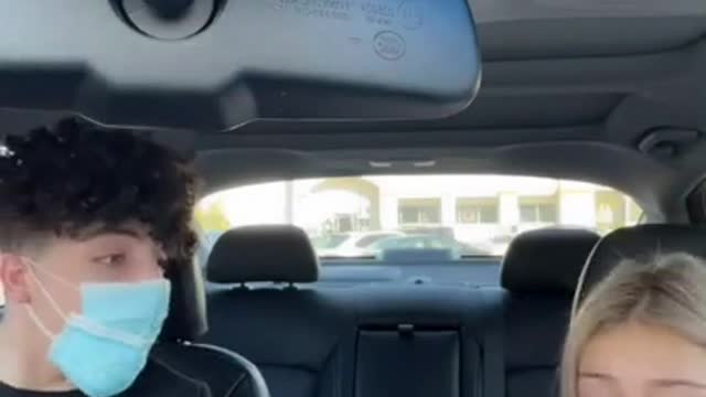My Boyfriend Reactions; Telling I Got The Coronavirus Vaccine