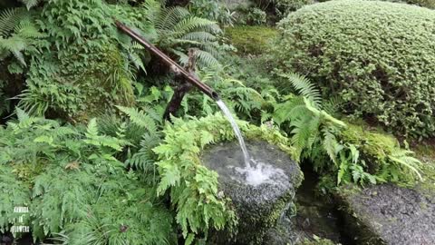 RELAXING MUSIC WITH BAMBOO FOUNTAIN