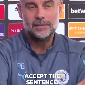 Pep Guardiola says he is glad the hearing into Man City's 115 charges