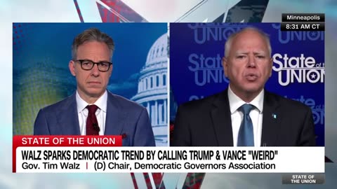 Gov. Walz started calling Trump, Vance 'weird.' Hear why? | CNN