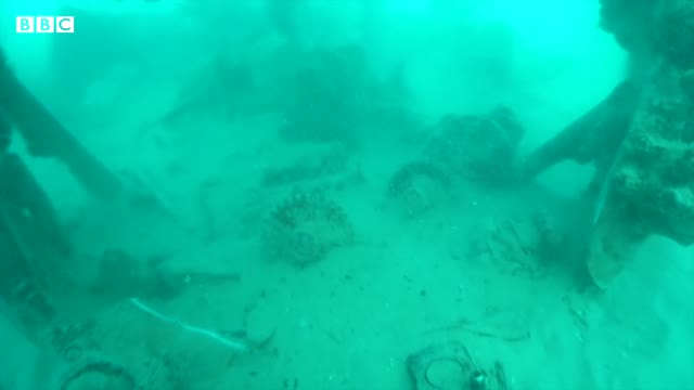 Diving wrecks BBC news