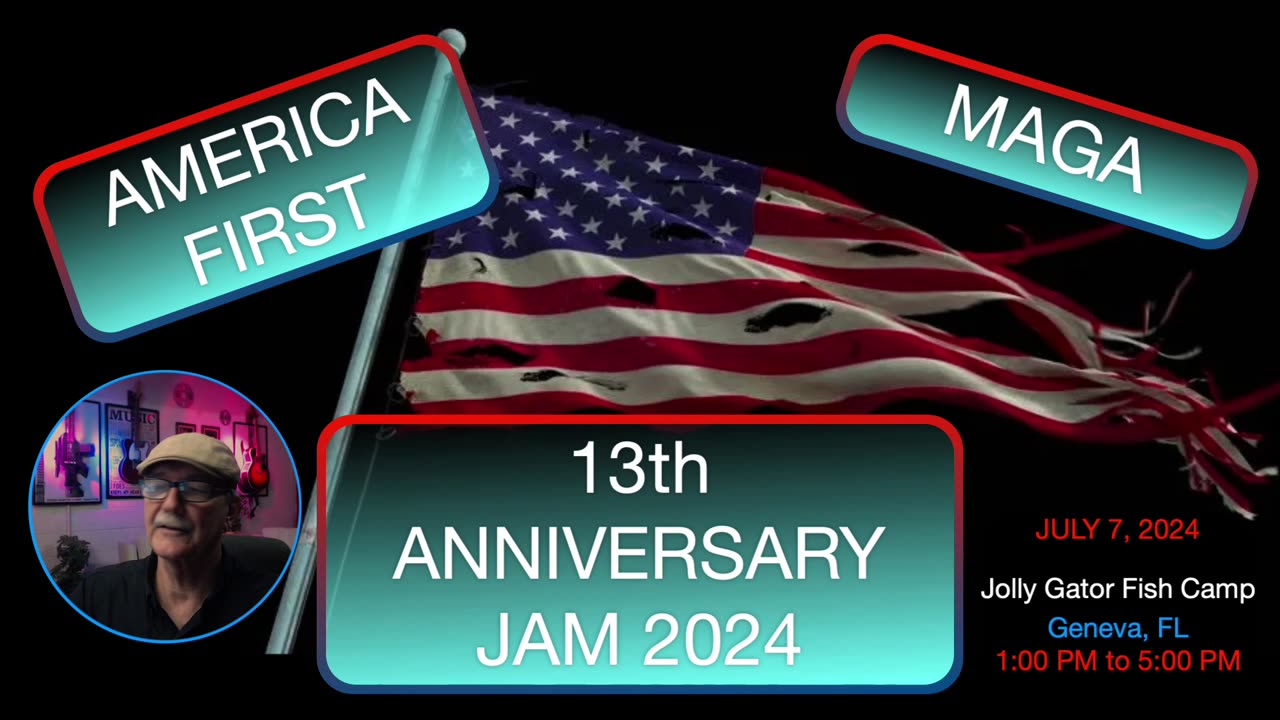 AMERICA FIRST MAGA 13th ANNIVERSARY JAM