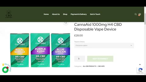 Educating You On CannaAid 1000mg H4 CBD Disposable Vape Device