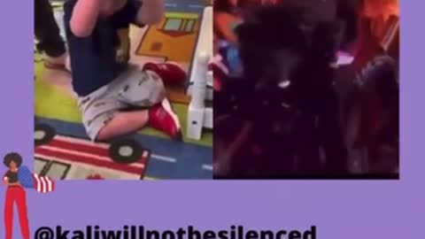 Forcing mask 😷 on a child is abuse!