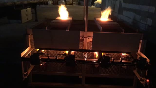 Carbon Trapping of wood ash in the Kazegama. Kazegama.com #kazegama @kazegama