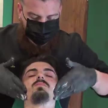 ASMR Barber shop💈 sounds to relax and sleep🥱 beard massage