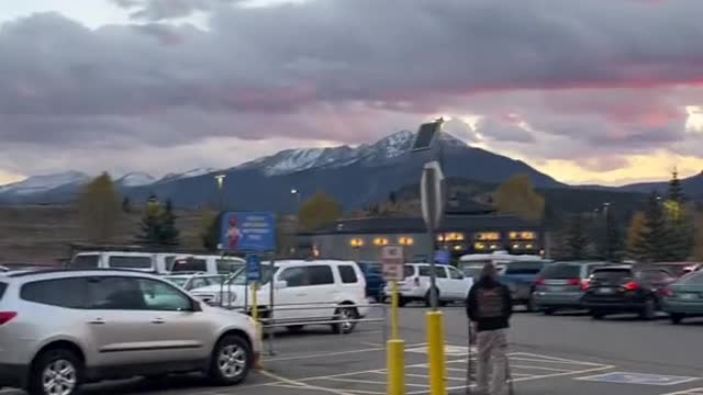 When you live in such a beautiful place that even the grocery store views