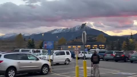 When you live in such a beautiful place that even the grocery store views