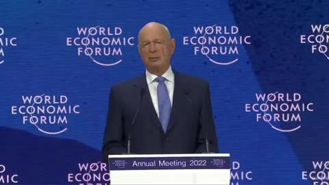 Klaus Schwab: "die Zukunft von uns bestimmt wird".