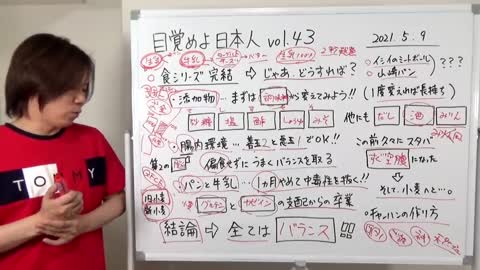 目覚めよ日本人 vol.43「食シリーズ完結② グルテンとカゼインの支配からの卒業。全てはバランスだ！」