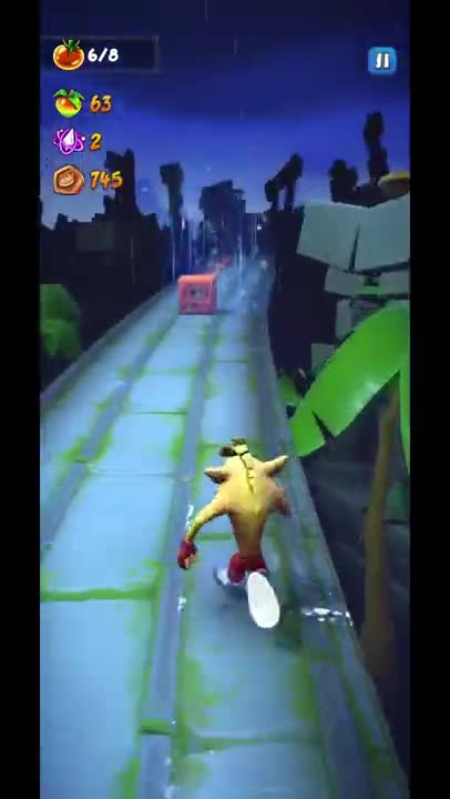Shiba Crash Bandicoot Skin Gameplay - Crash Bandicoot: On The Run!