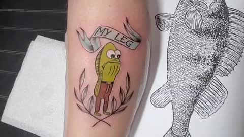 Something Fishy About This Tattoo Reveal